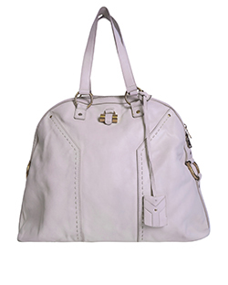 Muse Bag, Leather, Cream, Lock/Key DB Clochette, 153959491403, 2